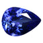1.43 ct AAAA Astonishing Pear (8.25 x 6.12 mm) Purplish Blue Tanzanite Gemstone