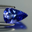 1.36 ct AAAA Superior Pear Cut (9.29 x 6.05 mm) Purplish Blue Tanzanite Gemstone