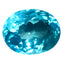 1.03 ct Oval Cut (7.10 x 5.58 mm) Natraul Brazil Paraiba Blue Apatite Gemstone