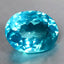 1.03 ct Oval Cut (7.10 x 5.58 mm) Natraul Brazil Paraiba Blue Apatite Gemstone