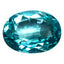 1.22 ct Oval Cut (8.00 x 6.16 mm) Natraul Brazil Paraiba Blue Apatite Gemstone