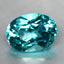 1.37 ct Oval Cut (7.95 x 5.80 mm) Natraul Brazil Paraiba Blue Apatite Gemstone