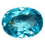 1.33 ct Oval Cut (8.06 x 6.10 mm) Natraul Brazil Paraiba Blue Apatite Gemstone
