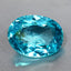 1.33 ct Oval Cut (8.06 x 6.10 mm) Natraul Brazil Paraiba Blue Apatite Gemstone