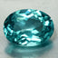 1.35 ct Oval Cut (8.14 x 6.08 mm) Natraul Brazil Paraiba Blue Apatite Gemstone