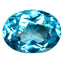 1.26 ct Oval Cut (7.66 x 5.81 mm) Natraul Brazil Paraiba Blue Apatite Gemstone