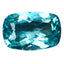 1.12 ct Cushion (7.97 x 5.31 mm) Natraul Brazil Paraiba Blue Apatite Gemstone