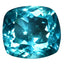 0.96 ct Cushion (6.17 x 5.66 mm) Natraul Brazil Paraiba Blue Apatite Gemstone