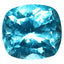 1.01ct Cushion Cut (6.05 x 5.60 mm) Natraul Brazil Paraiba Blue Apatite Gemstone