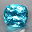 1.01ct Cushion Cut (6.05 x 5.60 mm) Natraul Brazil Paraiba Blue Apatite Gemstone