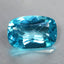 0.98ct Cushion Cut (7.75 x 5.18 mm) Natraul Brazil Paraiba Blue Apatite Gemstone