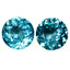 1.80 ct (2pcs) MATCHING PAIR 6 mm Round Natraul Brazil Apatite Gemstone