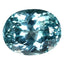 2.14 ct Oval Cut (8.36 x 6.65 mm) Natraul Brazil Sky Blue Apatite Gemstone