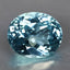 1.64 ct Oval Cut (7.85 x 6.57 mm) Natraul Brazil Sky Blue Apatite Gemstone