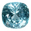1.53 ct Cushion Cut (6.17 x 6.10 mm) Natraul Brazil Sky Blue Apatite Gemstone
