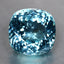 2.43 ct Cushion Cut (7.61 x 7.51 mm) Natural Brazil Sky Blue Apatite Gemstone
