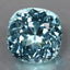 1.63 ct Cushion Cut (6.61 x 6.60 mm) Natural Brazil Sky Blue Apatite Gemstone