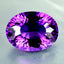 13.28 ct Oval (17.73 x 13.47 mm) Brazil Natural Purple Amethyst Loose Gemstone