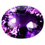 14.65 ct Oval (17.62 x 14.25 mm) Natural Brazil Purple Amethyst Loose Gemstone