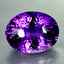 16.45 ct Oval (18.30 x 14.09 mm) Brazil Natural Purple Amethyst Loose Gemstone