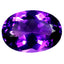 13.03 ct Oval (18.55 x 13.23 mm) Brazil Purple Natural  Amethyst Loose Gemstone