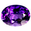10.14 ct Oval (16.12 x 12.07 mm) Brazil Natural Purple Amethyst Loose Gemstone