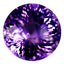 18.37 ct Round (16.54 x 16.65 mm) Brazil Natural Purple Amethyst Loose Gemstone