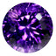 11.27 ct Round (13.83 x 13.83 mm) Brazil Natural Purple Amethyst Loose Gemstone