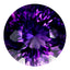 9.49 ct Round (13.18 x 13.18 mm) Brazil Natural Purple Amethyst Loose Gemstone