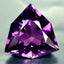 10.33 ct Trillion (16.25 x 16.26 mm) Brazil Natural Purple Amethyst Gemstone