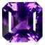 14.13 ct Octagon Cut (14.11 x 14.24 mm) Brazil Natural Purple Amethyst Gemstone