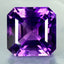 14.13 ct Octagon Cut (14.11 x 14.24 mm) Brazil Natural Purple Amethyst Gemstone