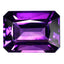 8.43 ct Emerald (14.32 x 10.53 mm) Brazil Natural Purple Amethyst Loose Gemstone