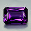 8.59 ct Emerald (15.01 x 10.70 mm) Brazil Natural Purple Amethyst Loose Gemstone
