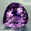 14.31 ct Pear (16.81 x 16.13 mm) Natural Brazil Purple Amethyst Loose Gemstone