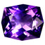 20.10 ct Cushion Cut (19.31 x 16.69 mm) Brazil Natural Purple Amethyst Gemstone