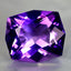20.10 ct Cushion Cut (19.31 x 16.69 mm) Brazil Natural Purple Amethyst Gemstone