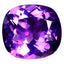 13.99 ct Cushion Cut (15.74 x 14.46 mm) Brazil Natural Purple Amethyst Gemstone