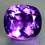 13.99 ct Cushion Cut (15.74 x 14.46 mm) Brazil Natural Purple Amethyst Gemstone