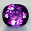 10.88 ct Cushion (15.83 x 13.76 mm) Brazil Natural Purple Amethyst Gemstone