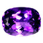 10.10 ct Cushion (15.79 x 11.89 mm) Brazil Natural Purple Amethyst Gemstone