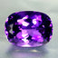 10.10 ct Cushion (15.79 x 11.89 mm) Brazil Natural Purple Amethyst Gemstone