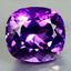 10.72 ct  Cushion (13.76 x 12.70 mm) Brazil Natural Purple Amethyst Gemstone