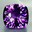 10.54 ct Cushion (13.97 x 13.45 mm) Brazil Natural Purple Amethyst Gemstone