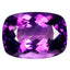22.62 ct Cushion (21.37 x 15.51 mm) Brazil Natural Purple Amethyst Gemstone