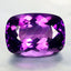 22.62 ct Cushion (21.37 x 15.51 mm) Brazil Natural Purple Amethyst Gemstone