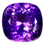 18.67 ct Cushion (16.70 x 16.02 mm) Brazil Natural Purple Amethyst Gemstone