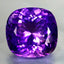 18.67 ct Cushion (16.70 x 16.02 mm) Brazil Natural Purple Amethyst Gemstone