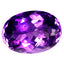 17.70 ct Oval (20.20 x 14.47 mm) Brazil Natural Purple Amethyst Loose Gemstone