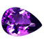 15.52 ct Pear (21.11 x 15.06 mm) Brazil Natural Purple Amethyst Loose Gemstone